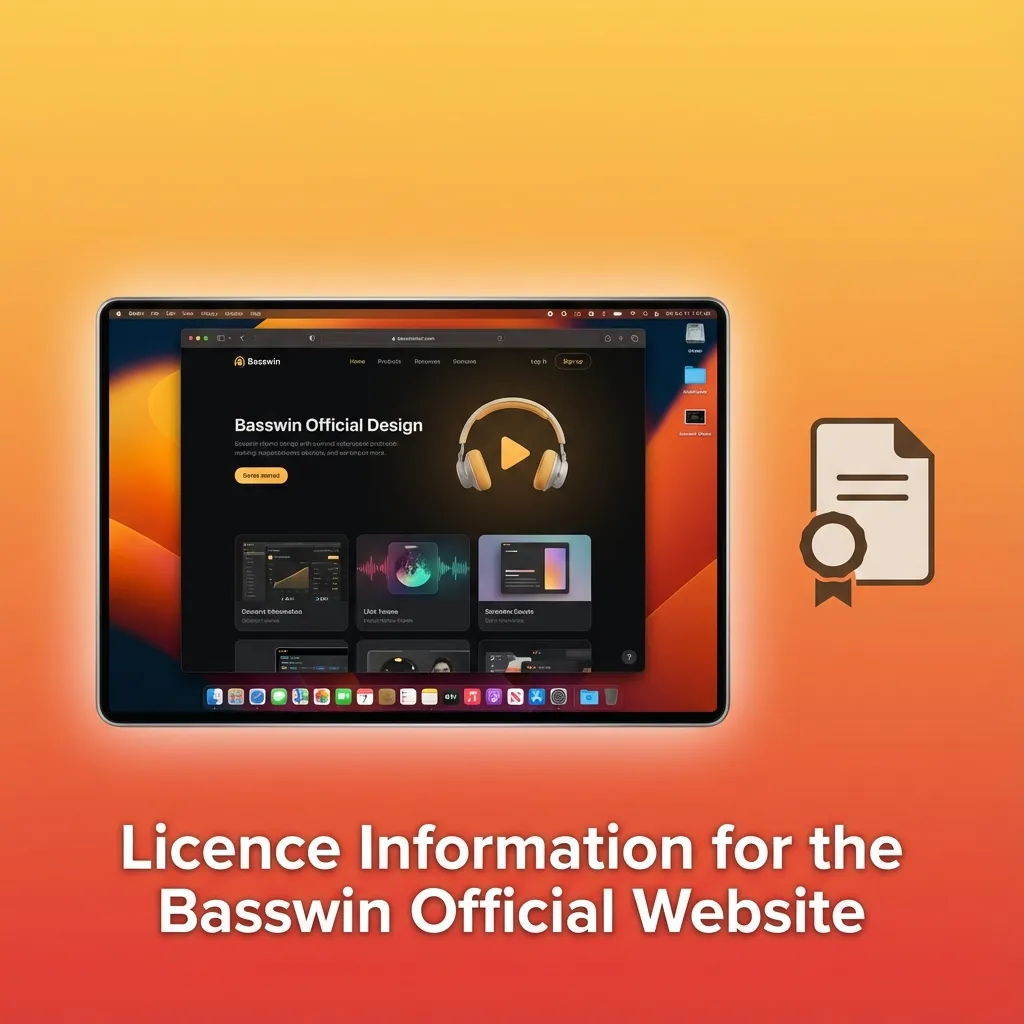 Licence Information for the Basswin Official Website